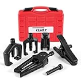 Orion Motor Tech 5-in-1 Ball Joint Separator, Pitman Arm Puller, Tie Rod End Tool Set for Front End Service, Splitter Removal Kit (RB06)