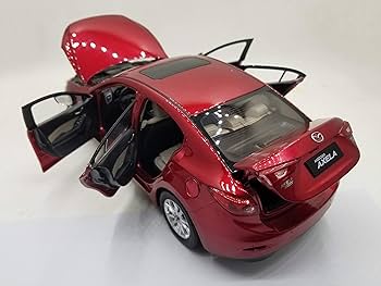Amazon | ミニカー 1/18 Mazda 3 Axela マツダ3アクセラ 2014 (レッド