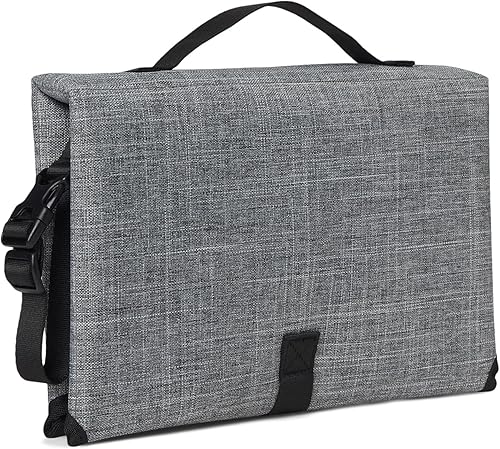 Miniatura 2 de Herschel Supply Co. Sprout Cambiador de estera Raven Crosshatch, talla única