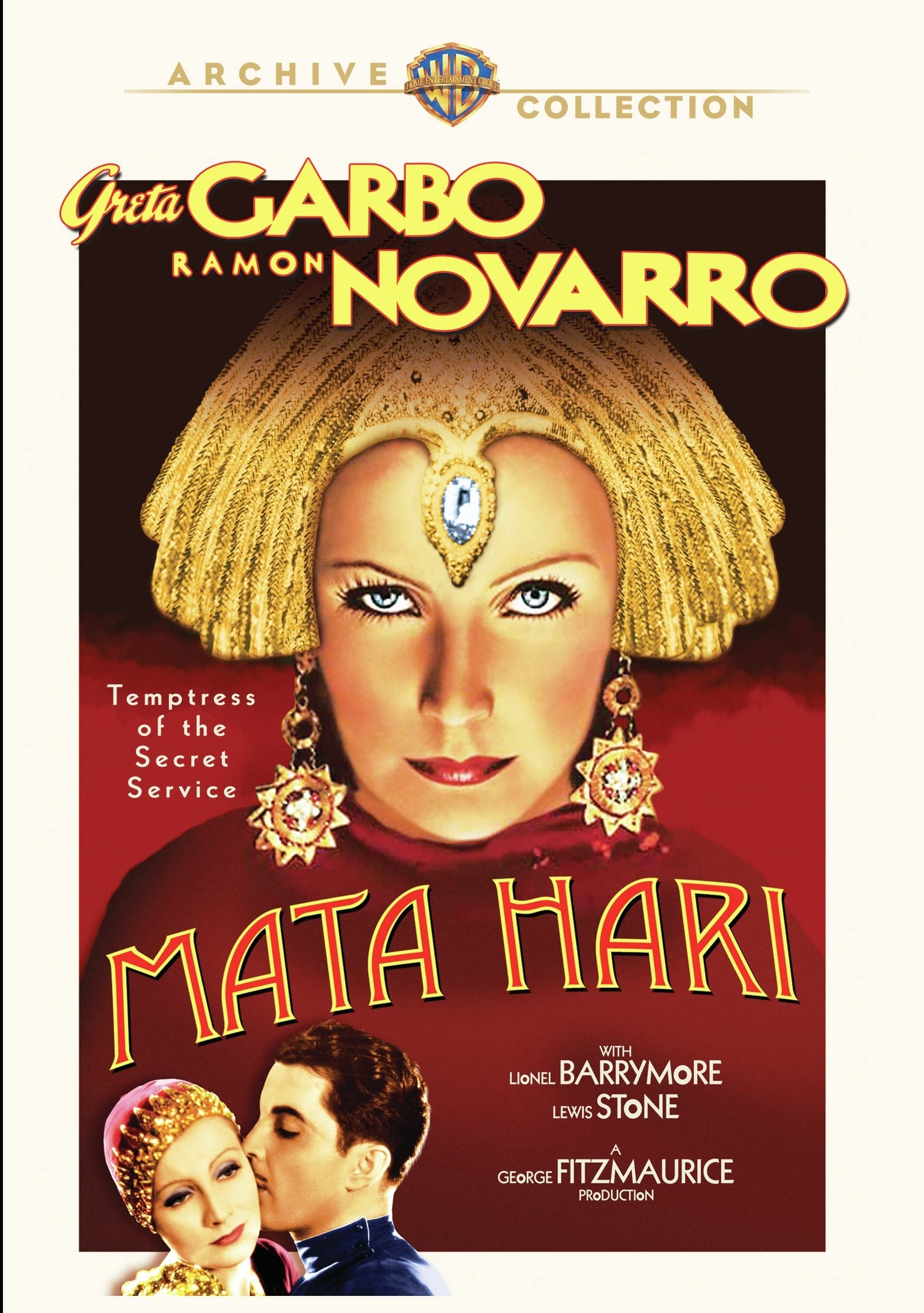 Mata Hari DVD película de espías importación USA cine clásico en blanco y negro drama romántico