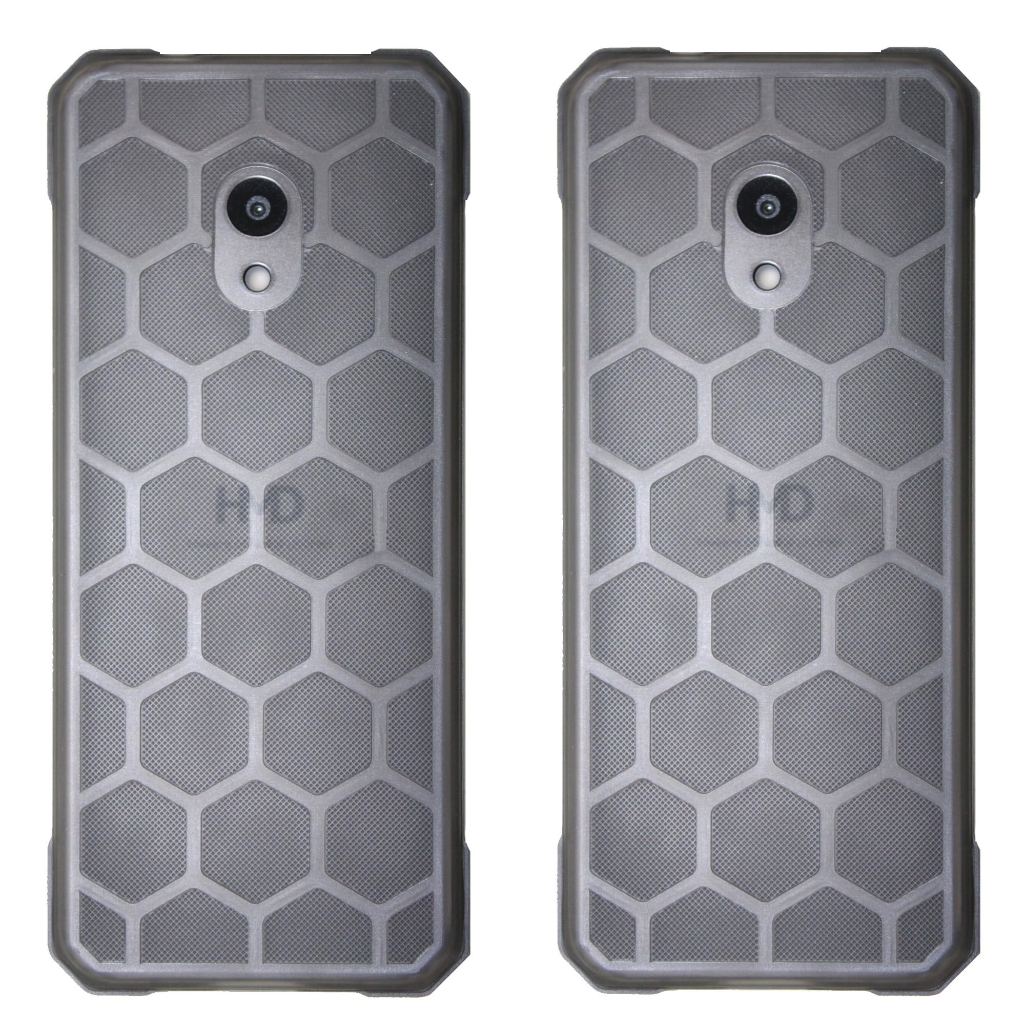 ZAOMA Back Case TPU Cover Compatible for Nokia 235 4G 2024 DS-Model NO. : TA-1616 Rugged Case (Pack of 2) (NK2354G_RUGBLK), Black — Amazon image 10