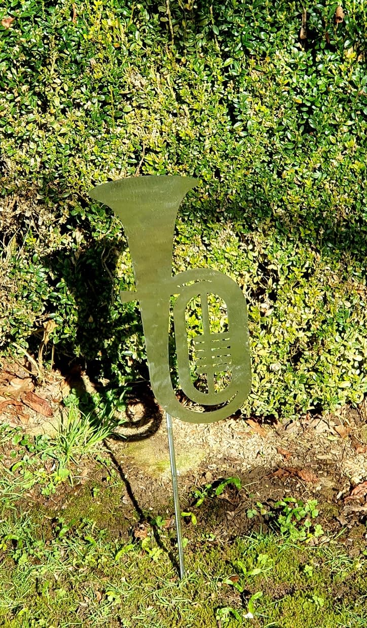 Gartenstecker Tuba
