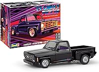 Revell #14552 '77 Chevy Street Pickup 1:25 Scale Model Kit - 83 Parts, Skill Level 4, Detailed V8 Engine