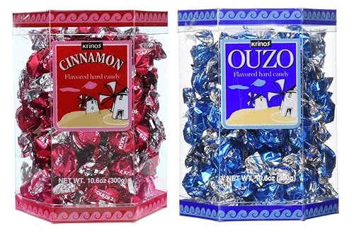 Miniatura 6 de Caramelos de ouzo Krinos, 10.6 onzas, 3 paquetes