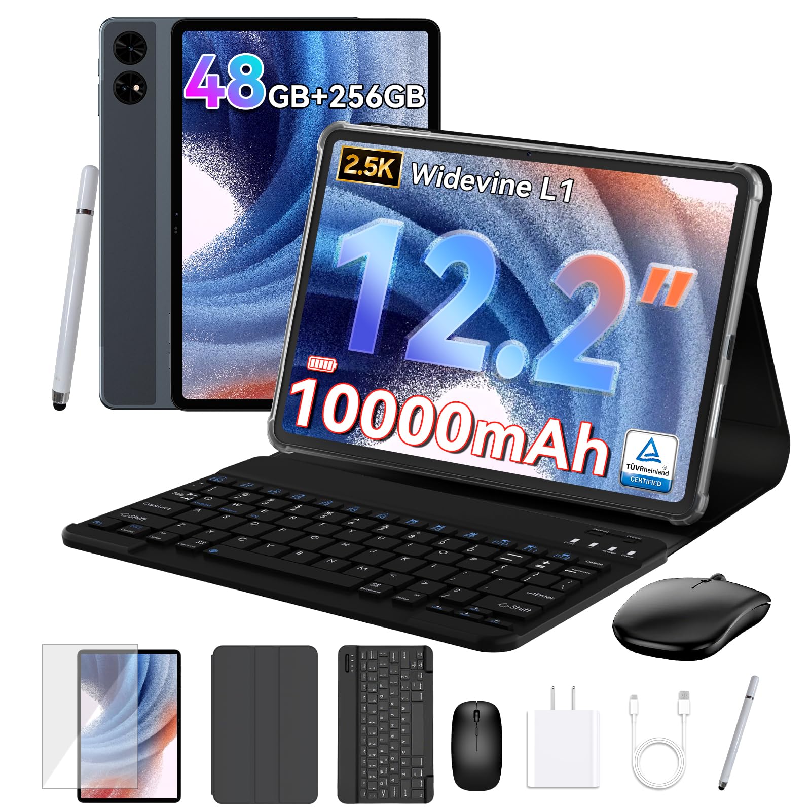Android16 タブレット 12インチ Wi-Fiモデル TABWEE Amazon.co.jp: 【Android16 タブレット 12インチ】TABWEE T60