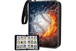 Baseball Card Album with Sleeves | Baseball Card Binder 900 Cards