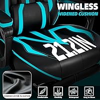 Vista 5 de Vonesse Gaming Chairs for Adults, Gaming Chairs with Footrest and Massage, Reclining Computer Chair for Heavy People,Big and Tall Ergonomic Gamer