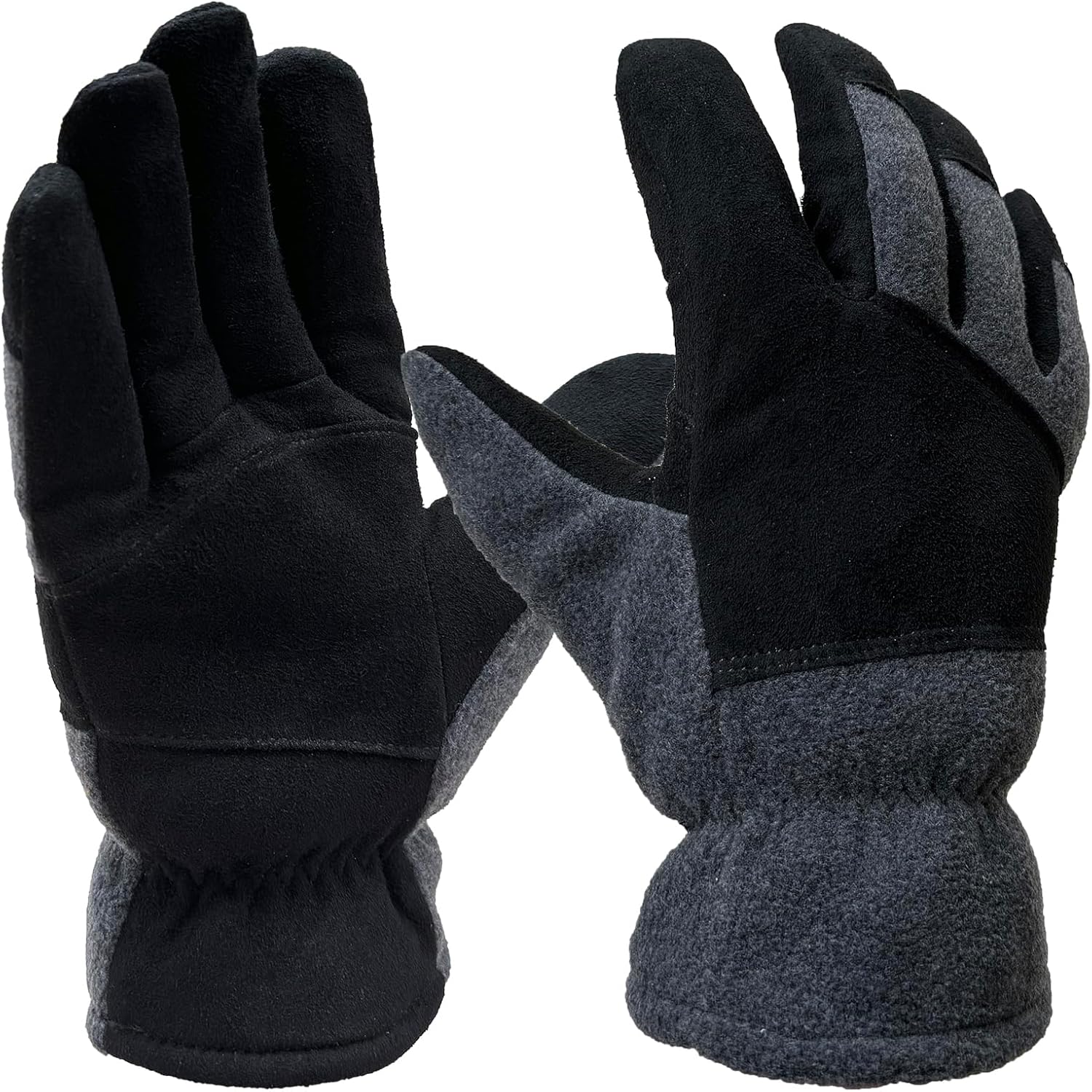 SKYDEER Super Soft and Warm Winter Gloves with Deersplit Leather Suede and 3M Thinsulate Insulation for Cold Weather SD5176T - Image 8