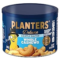 Vista 2 de PLANTERS Anacardos Sabor Dona de Sidra de Manzana 13oz + Anacardos Deluxe Ligeramente Salados, Aperitivos para Fiestas, Proteína de Origen Vegetal