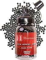 Vista 2 de Hornady Black Plated .177 Caliber Steel BB Gun BBS (1500 Count)