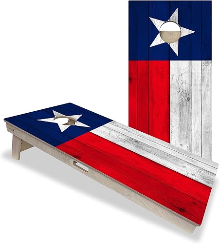 Miniatura 7 de CornholeAce ACE PRO State Flags Tablas profesionales para cornhole sin rebote! Patas anchas triples, madera contrachapada de abedul báltico de 34