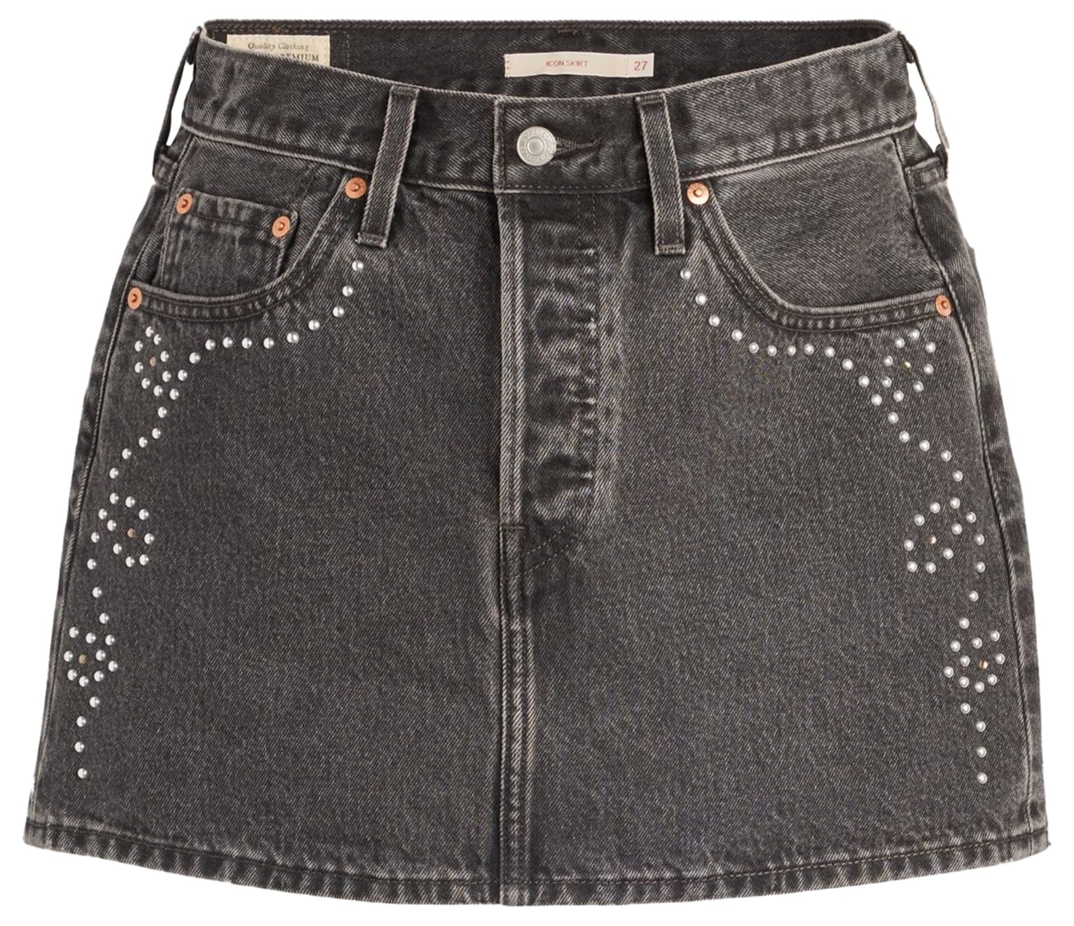 Levi's Women's Icon Skirt, Color Bejeweled Skirt, Size 31 – Ansicht 2