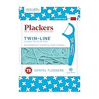 Vista 5 de Plackers Hilo dental Micro Mint (150 unidades) y hilo dental Plackers de doble línea (75 unidades)