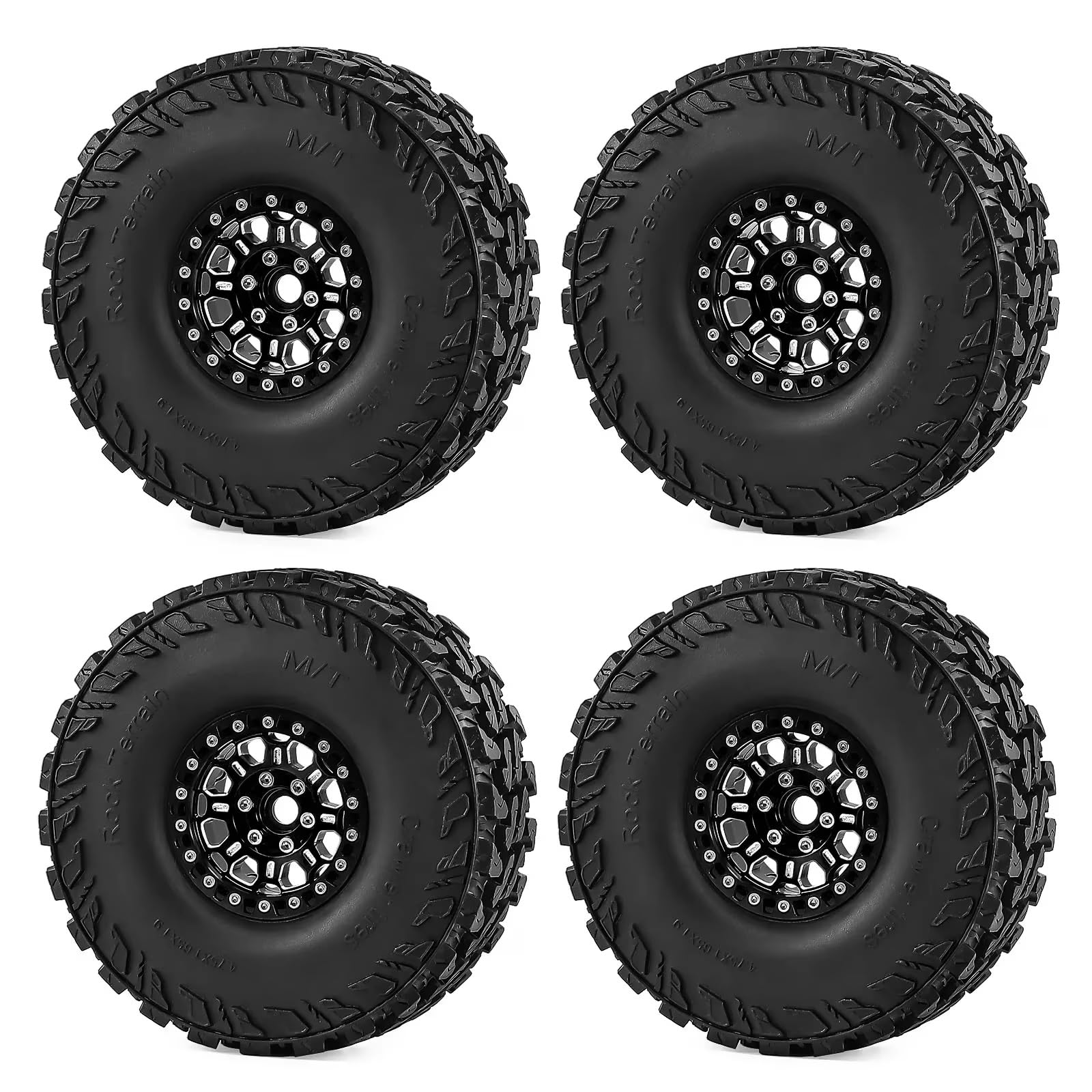 Pneumatici Ruote Beadlock Da Per Traxxas Per TRX4 Per HSP 1/10