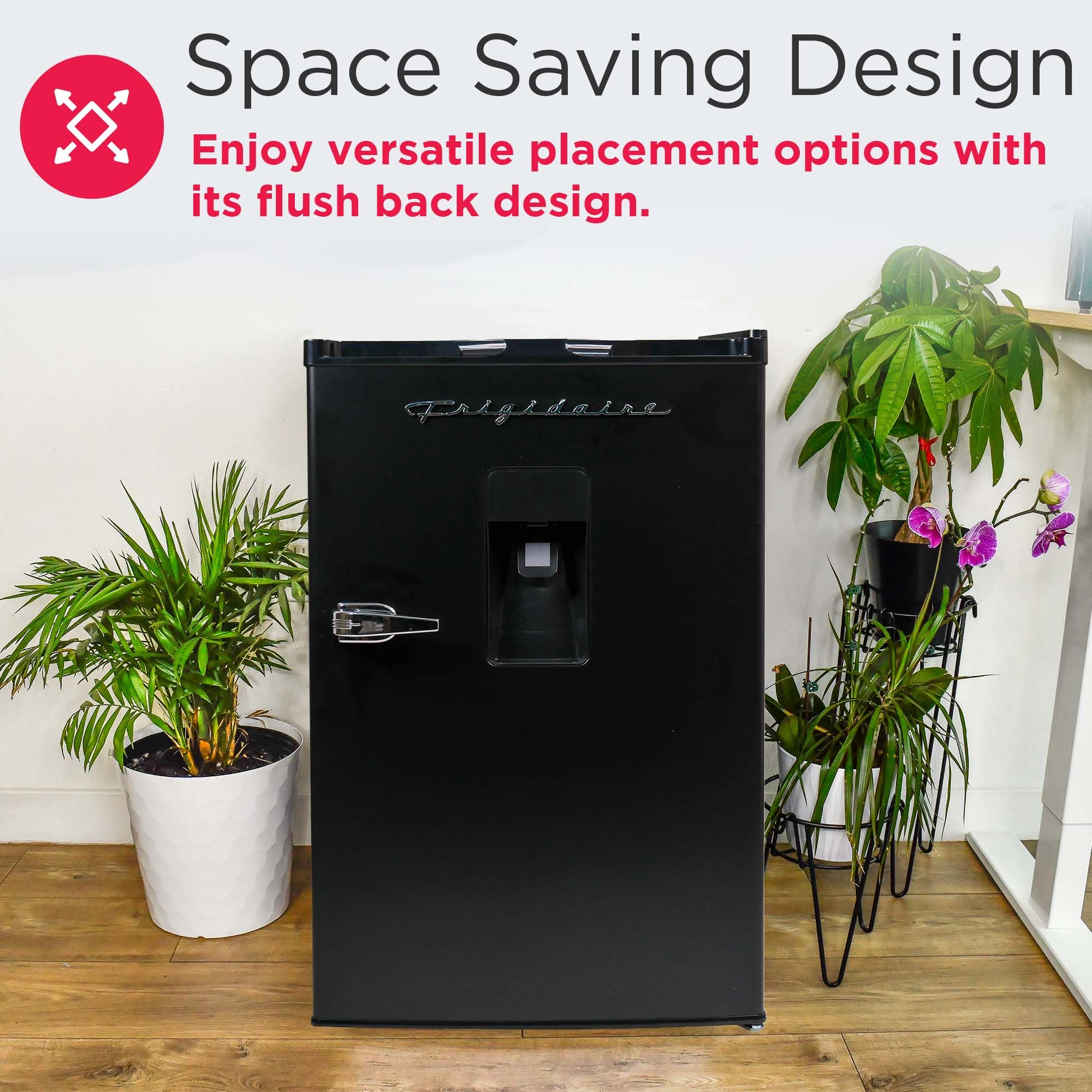 Amazon.com: Frigidaire EFR494-BLACK Retro Compact Mini Fridge with