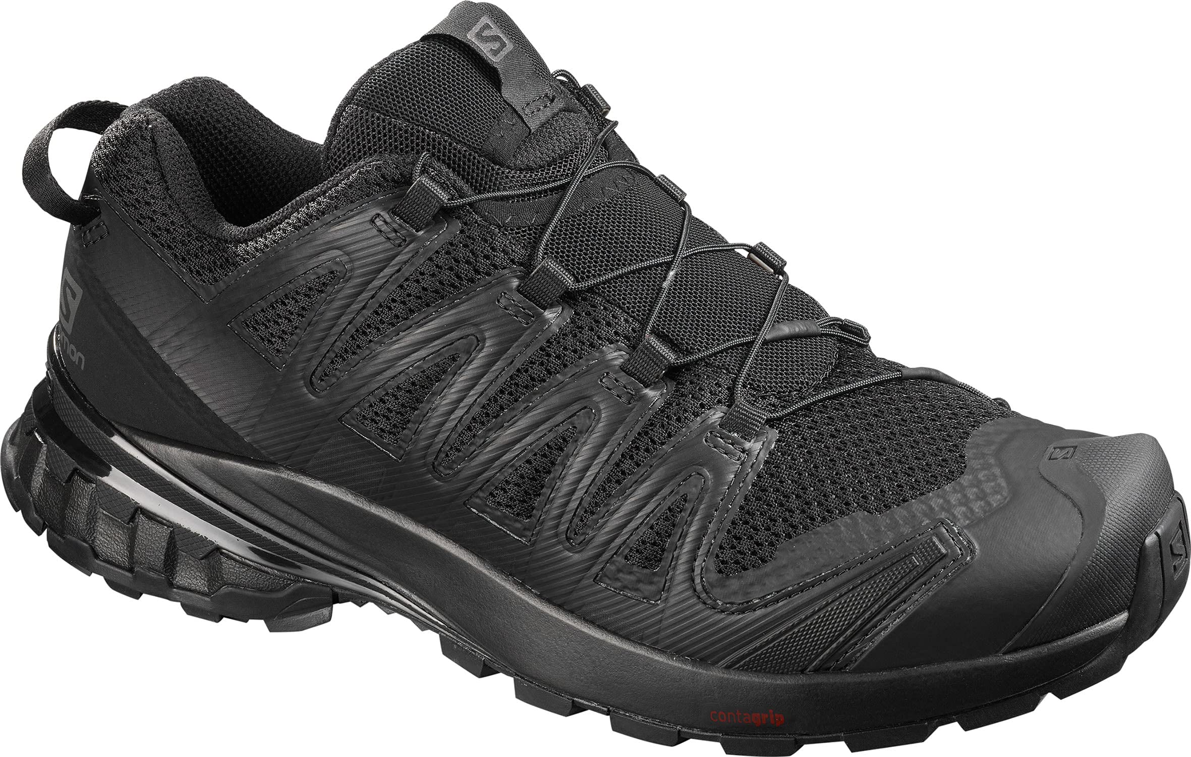 Salomon Mens Black Xa Pro 3D V8 Trail Running Shoes - 11 UK