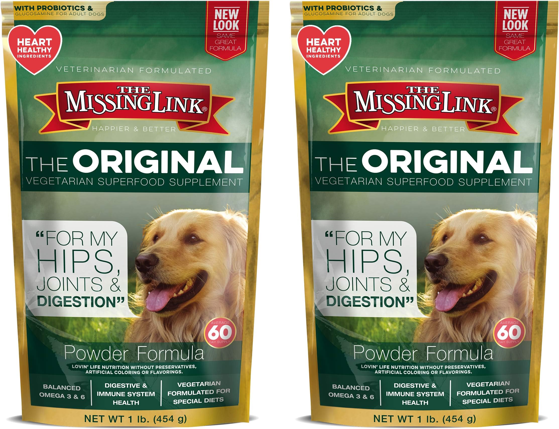 The Missing Link Well Blend Plus Joint Support - 1 Lb, Pack of 2