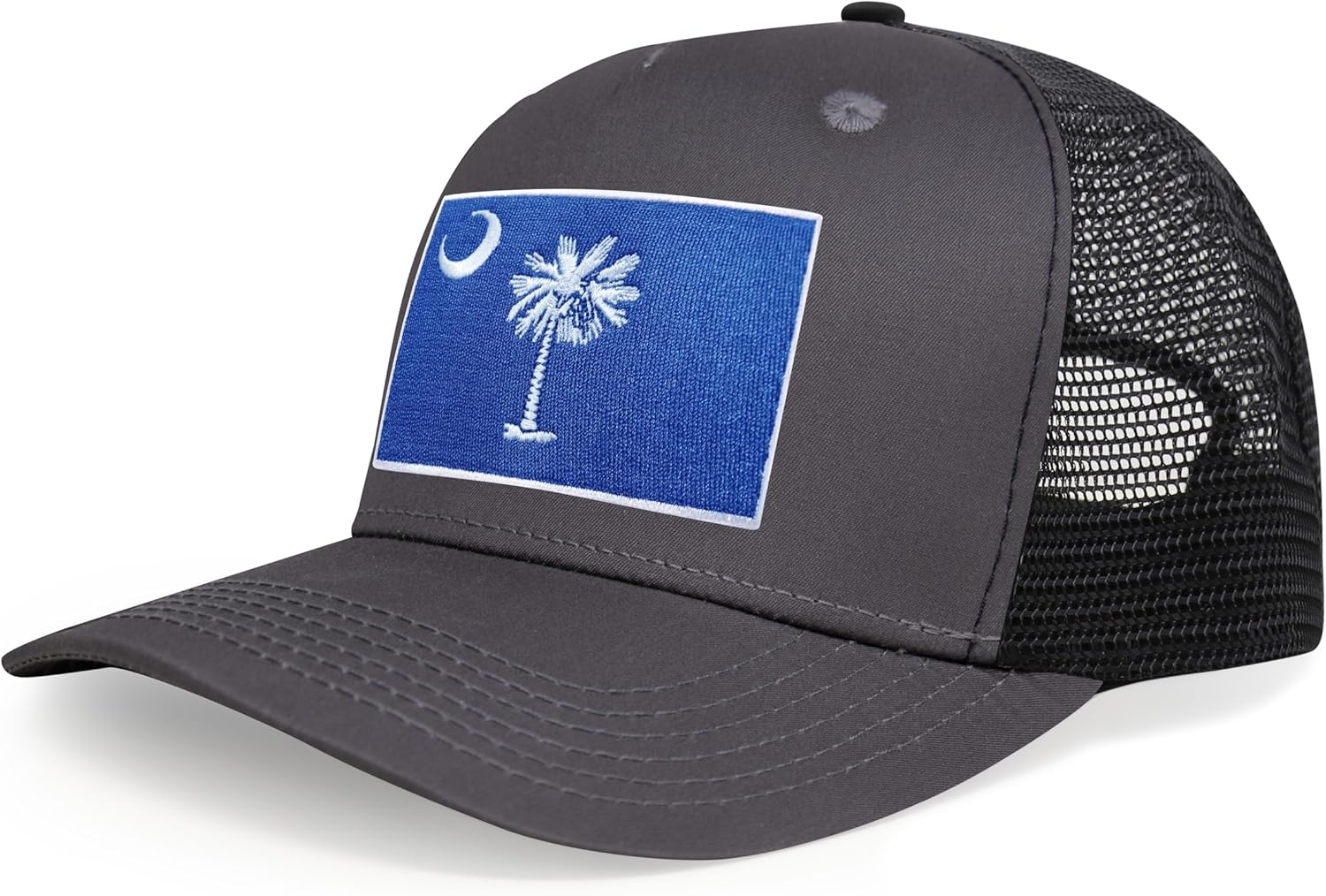 International Tie State Hat for Men and Women, Adjustable Snapback Trucker Baseball Cap with Embroidered Patch