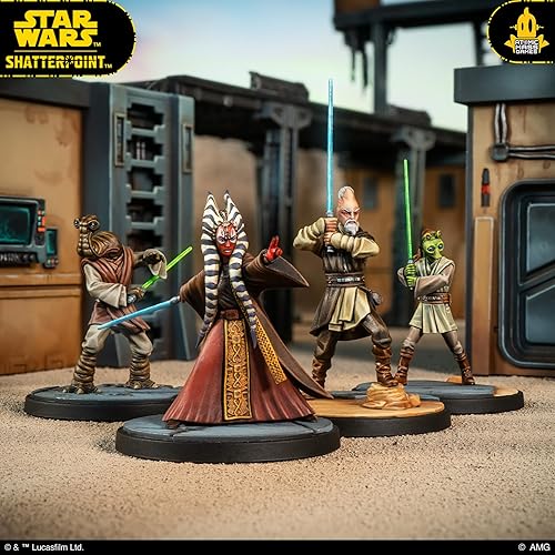 Miniatura 5 de Star Wars Shatterpoint Wisdom of The Council Squad Pack - Juego de miniaturas de mesa, juego de estrategia para niños y adultos, a partir de 14