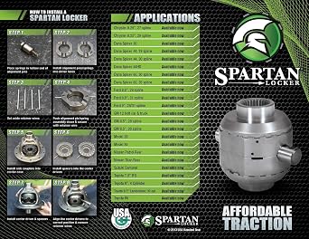USA Standard Gear (SL C8.25-29) Spartan Locker for Chrysler 8.25 Differential with 29 Spline Axles