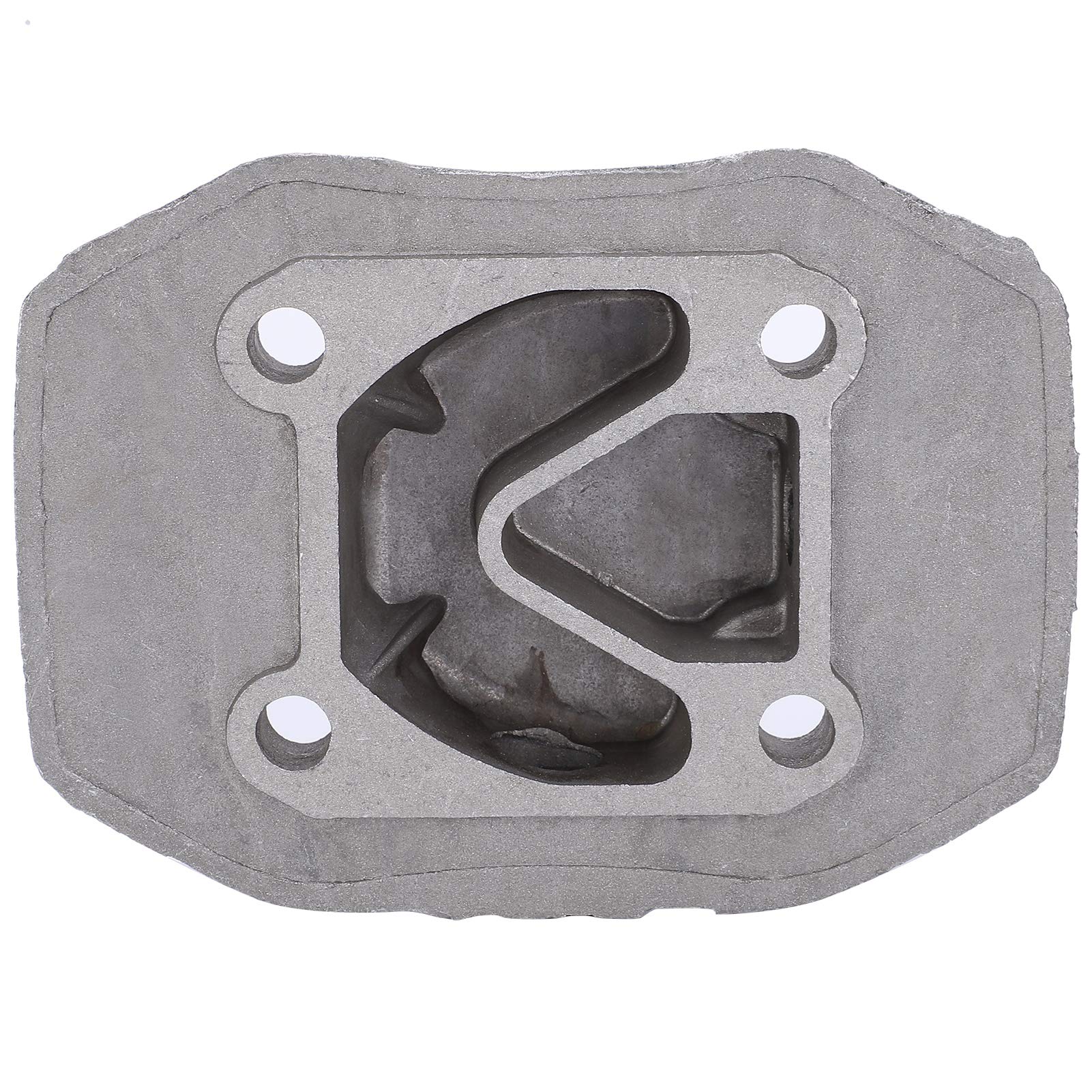 Testata Cilindro Per Compressore d'Aria in Alluminio 2 Pezzi Adatta Per Modelli 2.5P E 3P Raffreddamento Ad Aria Filettatura G3/8