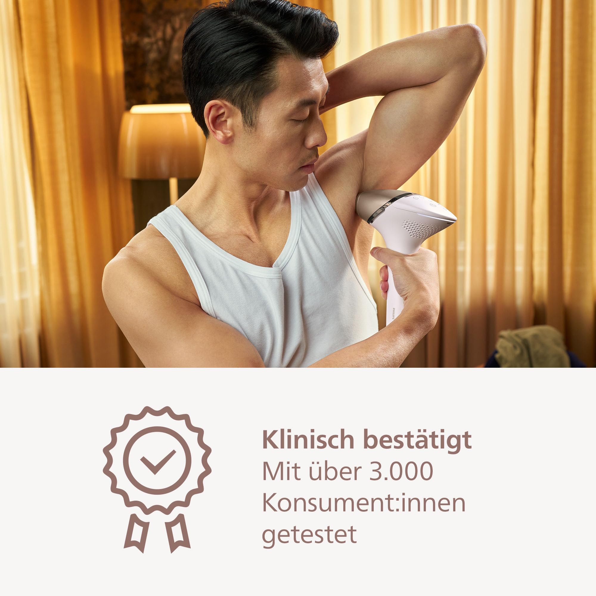 Philips Lumea IPL 9000: Bis zu 98% weniger Haare in 4 Wochen Ansicht 9