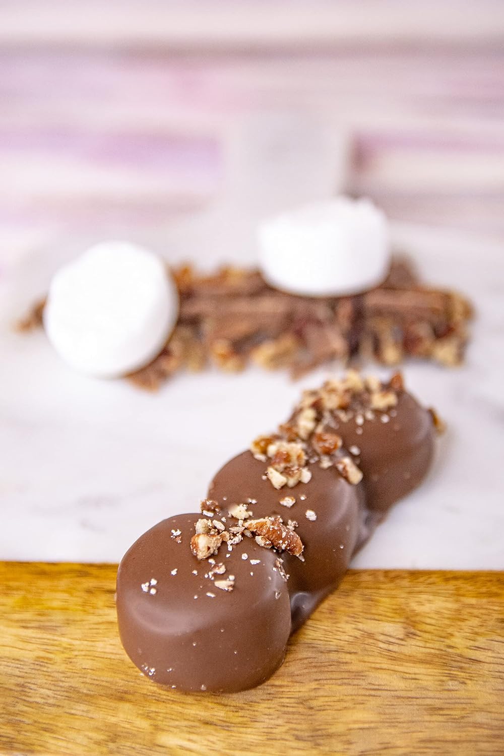 Wockenfuss Candies Milk Chocolate Heavenly Rocky Road, 1 lb