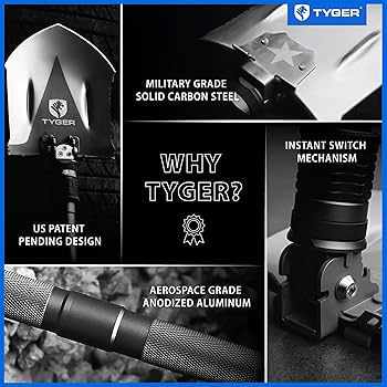Amazon | Tyger (タイガー) TG-SV8U3217 シャベル ミリタリー