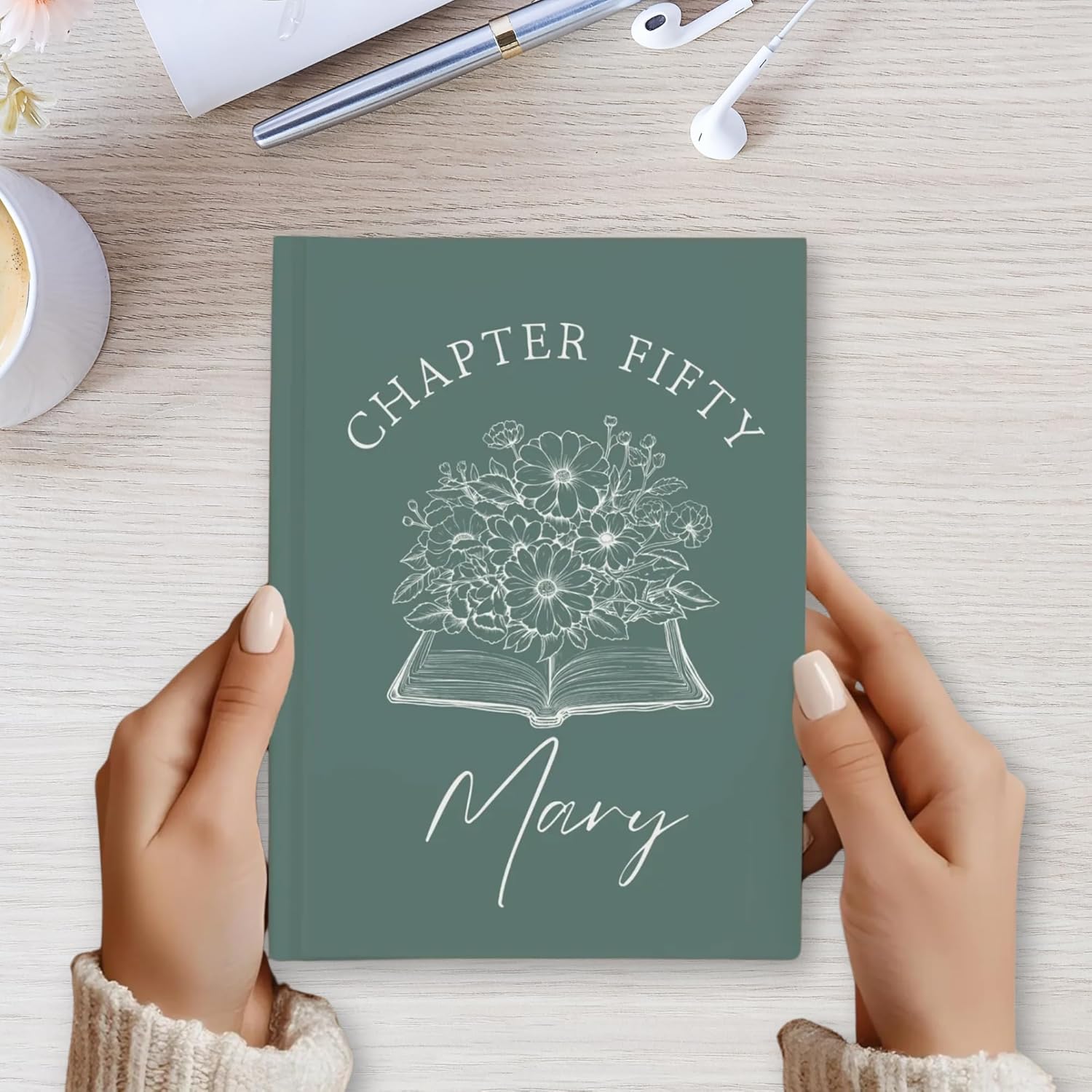 Chapter Sixty Custom Journal, Sixtieth Birthday Gifts, Personalized 60th Birthday Book Letters, New Chapter Friend Birthday Gift Guest Book, 60th Birthday Gifts for Women Men, Turning 60 Present