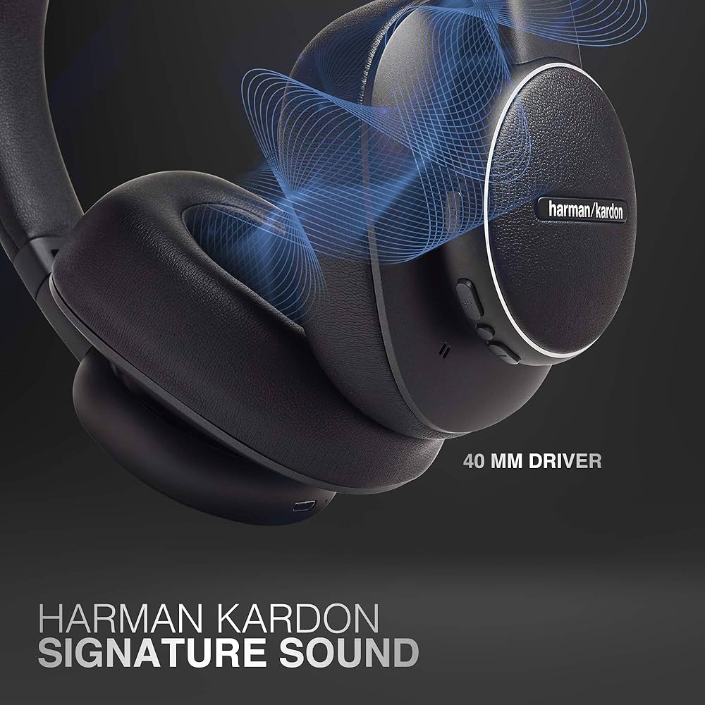 Harman Kardon Fly Bluetooth Wireless Over Ear Headphone with