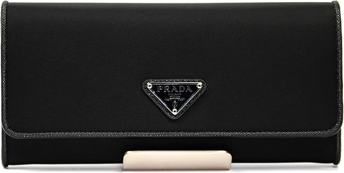 Amazon プラダ 財布 Prada ２つ折り長財布 Tessuto ナイロン レザー 1mh132 財布