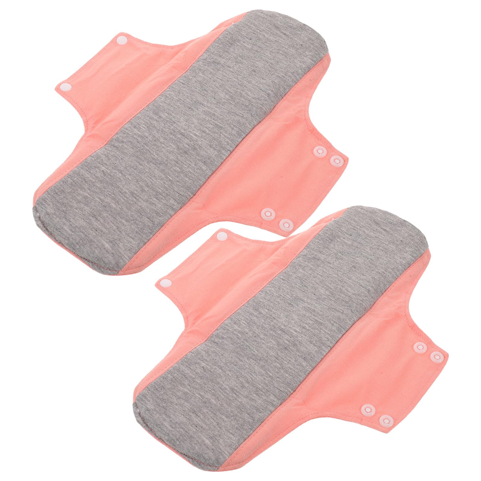 SHOWERORO Compresas Posparto Lavables 2 Unidades 22x28 Cm Absorbentes de Algodón Ultrafinas Gris para Incontinencia Femenina y Cuidado Postnatal, Protección Reutilizable para Uso — view 10