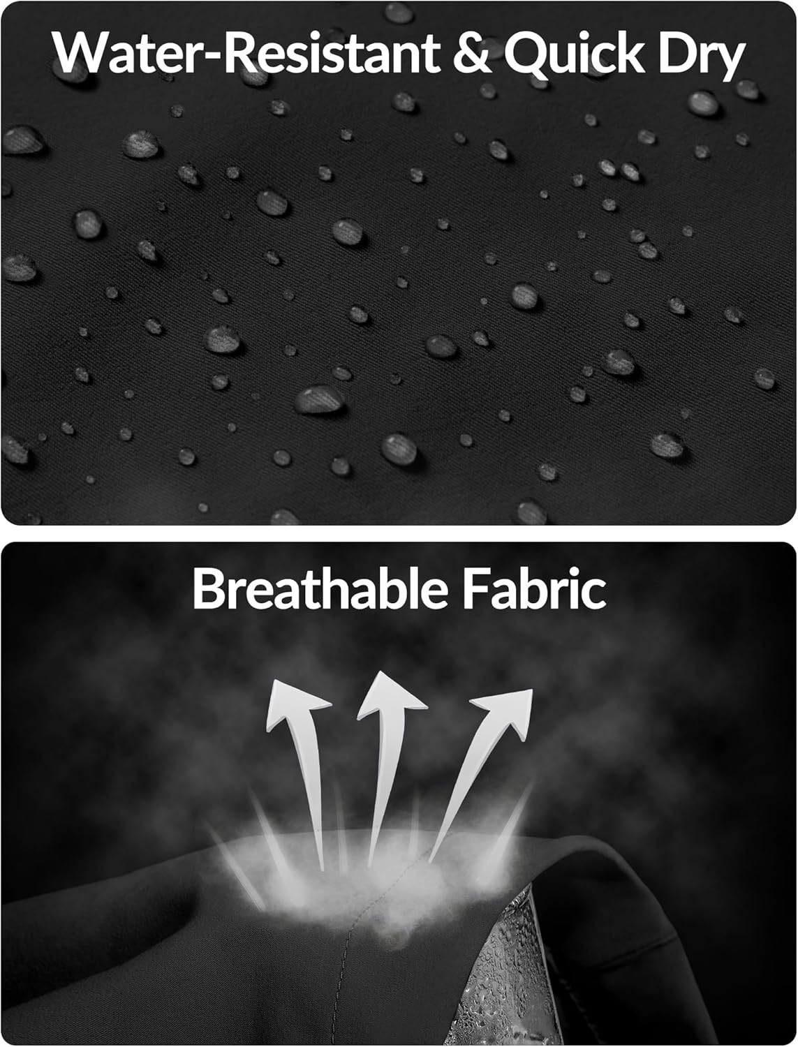 HASMES Girls Cargo Pants Kids Lightweight Hiking Pants Water Resistant Joggers with Pockets 7-15Y - Image 6