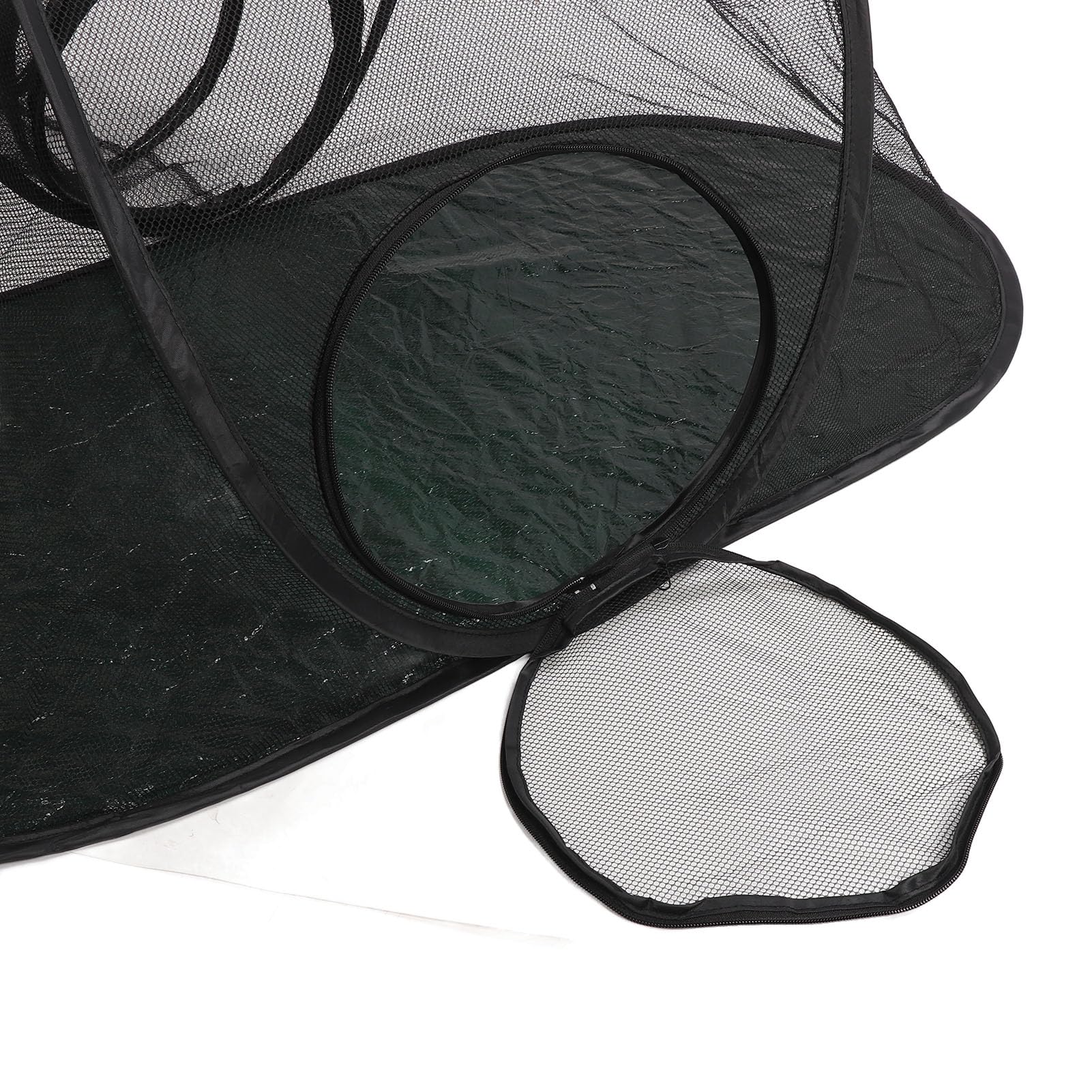 Recinti per Gatti da Esterno, Tenda per Animali Pieghevole Portatile con Tunnel, Tessuto Oxford e Rete, Box Perfetto per Gatti e Piccoli Animali 46,1 X 23,6 X 19,7 Pollici