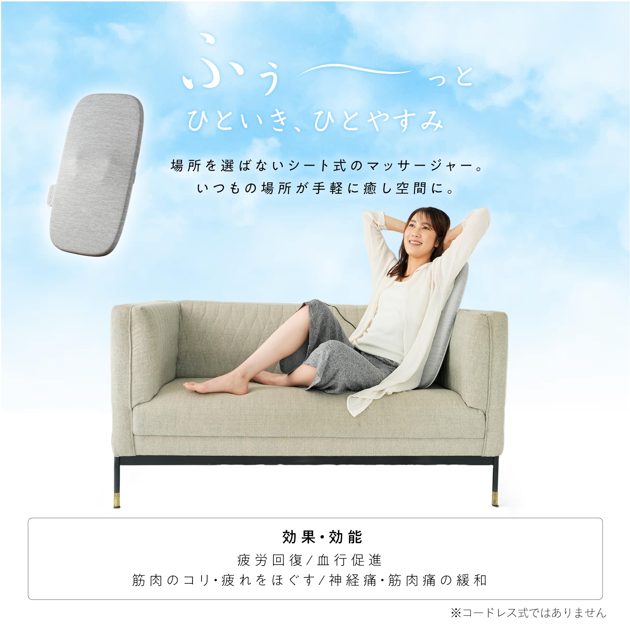 Amazon | ALINCO (アルインコ) マッサージシート 【管理医療機器