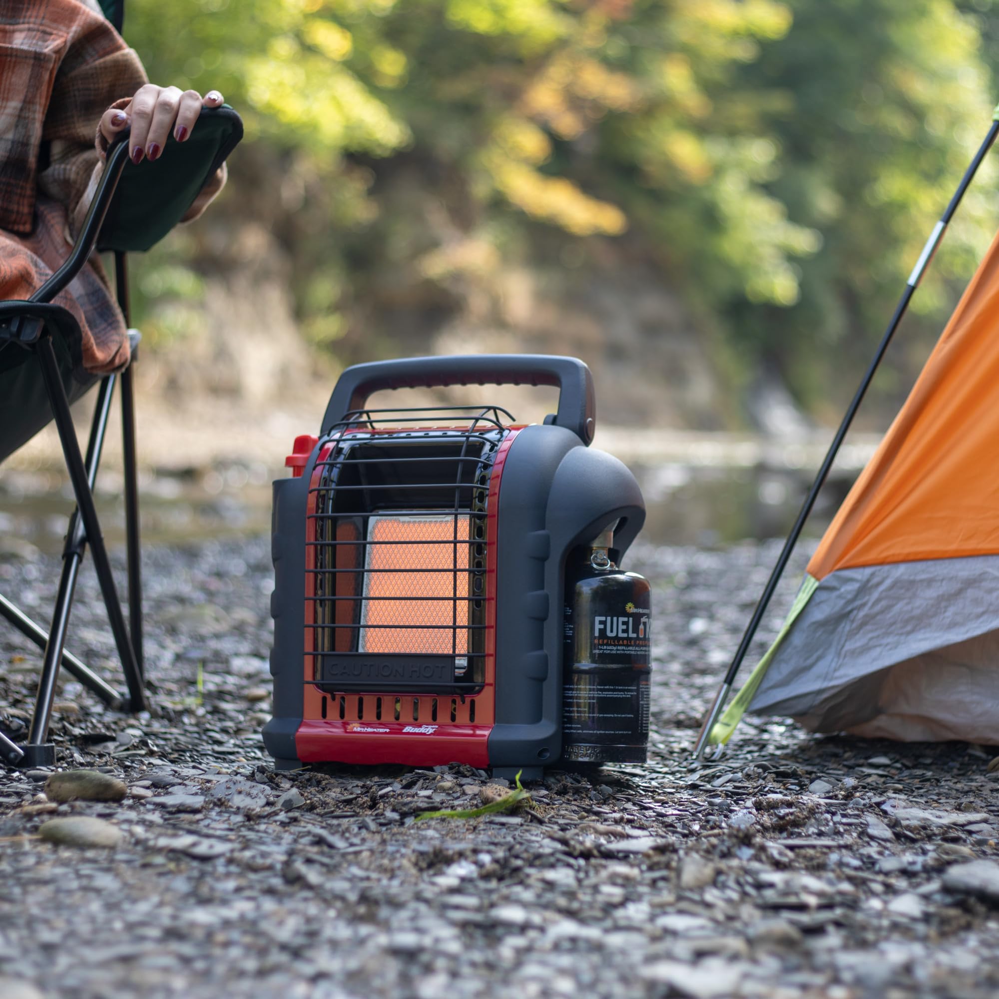 Mr Heater 9,000 BTU Portable Buddy Radiant Propane Heater - 5