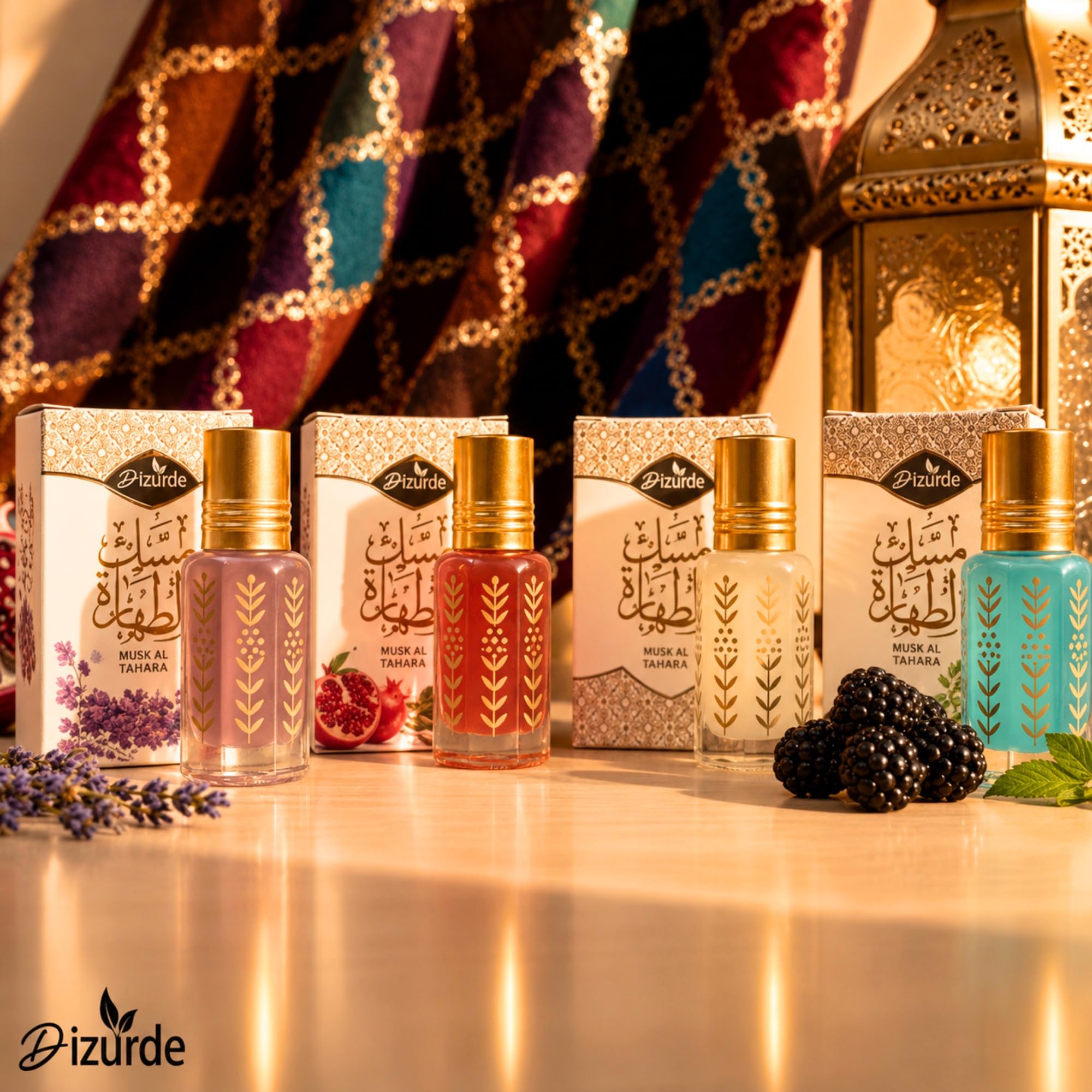 Musk Al Tahara Lavender 6mL | White Musk Perfume for Women | Egyptian Musk Oil Arabian Perfume | Soft Skin Scent for Everyday Wear & Layering