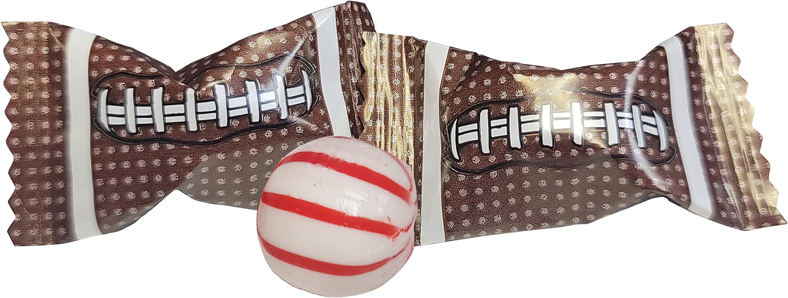 Football Themed Peppermint 100 Count Wrapped - Mint Candy