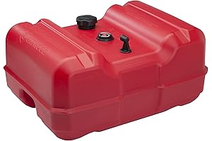 Attwood 12 Gallon Boat Fuel Tank with Enhanced Fuel Safety