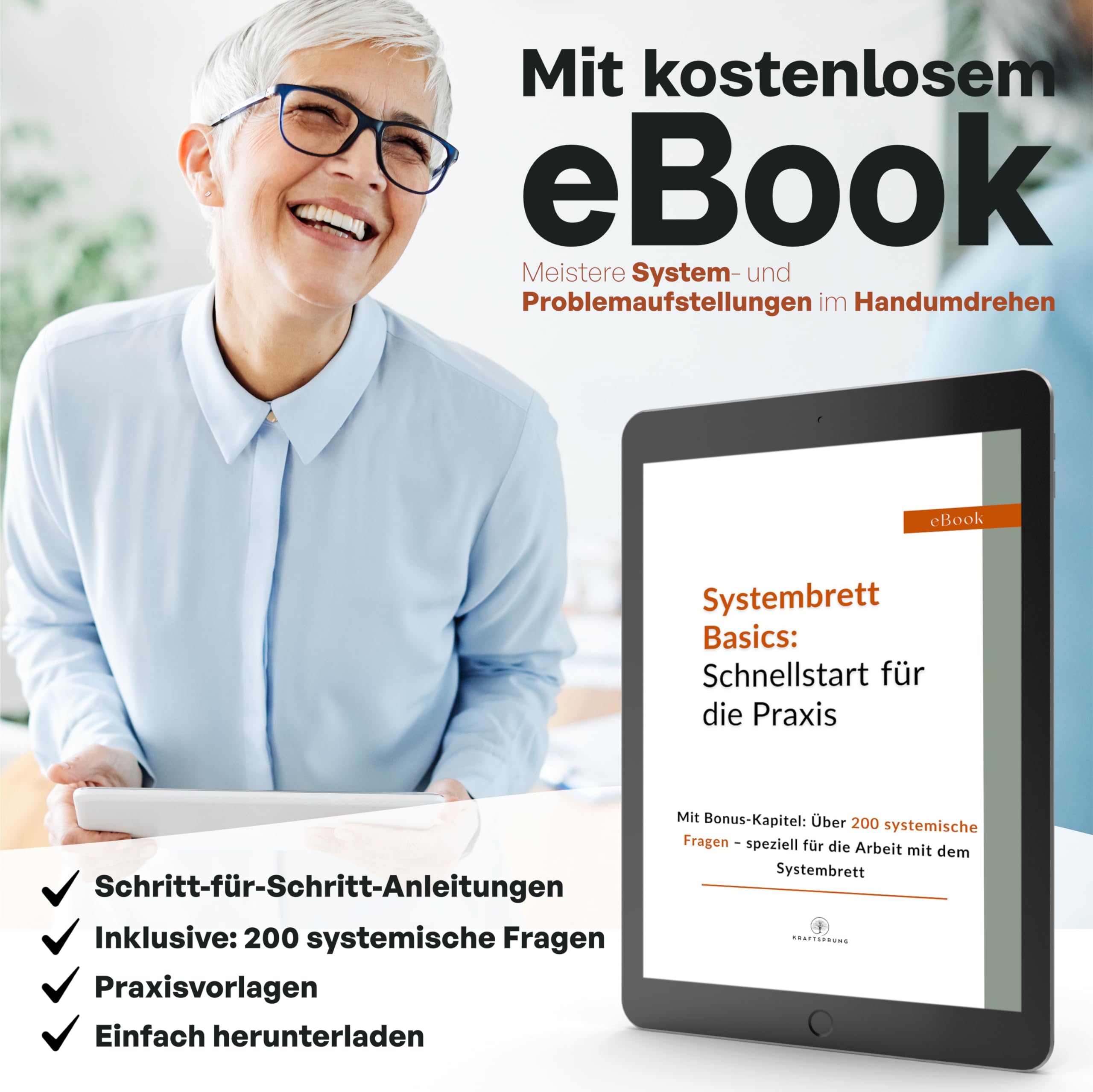 Kit de présentation de tableau systémique - 45 pièces : planche familiale et figurines en bois avec eBook de 200 questions systémiques et extras - Idéal pour le coaching et les présentations