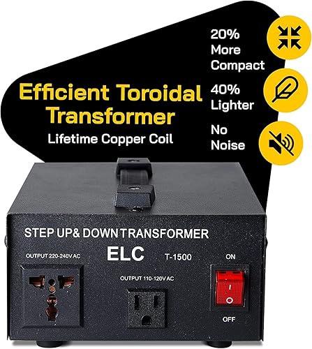 Miniatura 6 de ELC T-1000 + 1000 W, convertidor de voltaje 5000 vatios