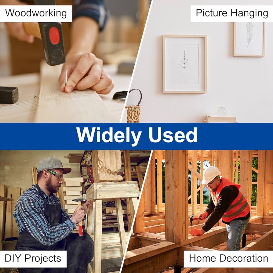 Sourcing Map 140Pcs Small Tiny Nails 2x15mm (DXL) Tiny Brass Nails