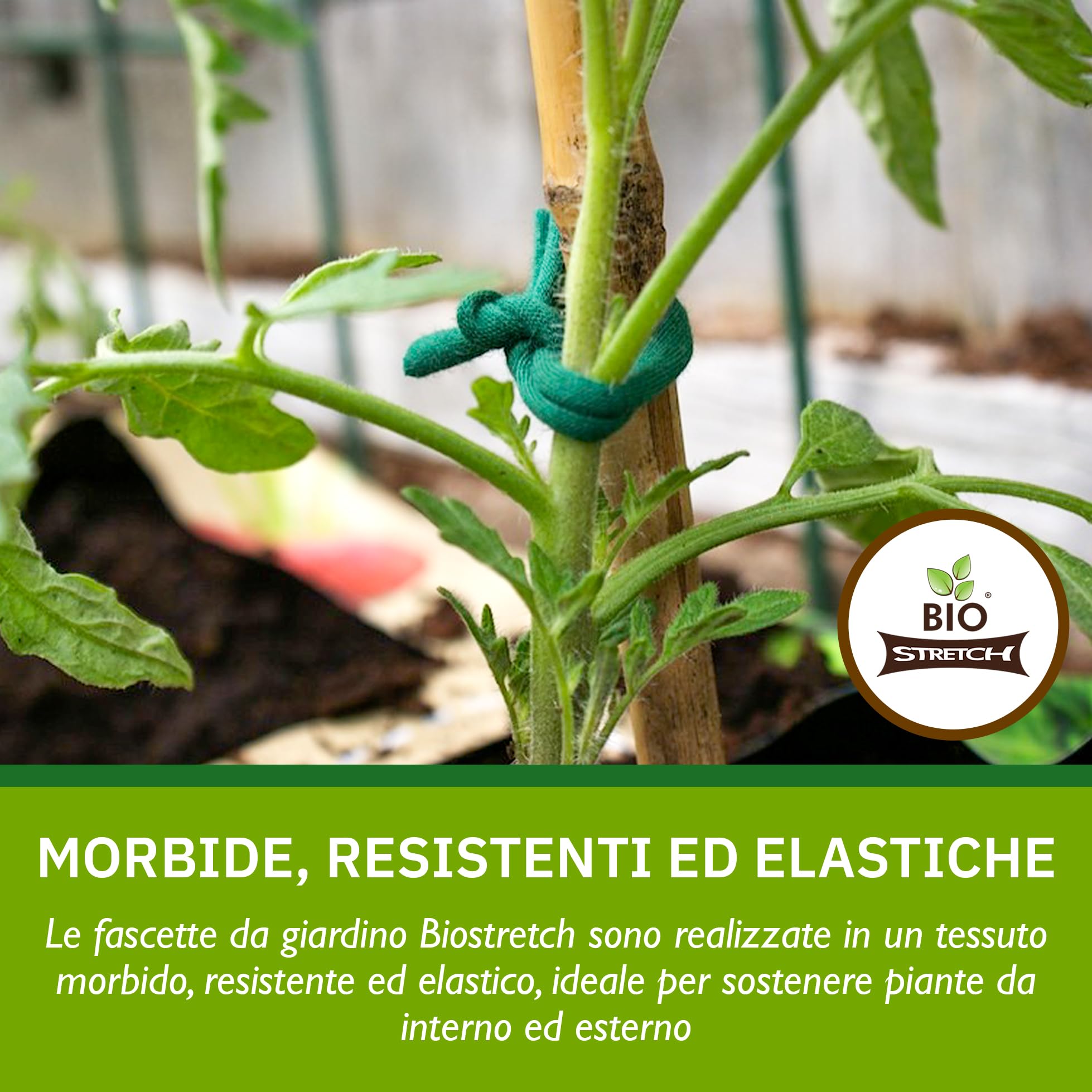 SOUJAP 5 Rotoli Di Legaccio Morbido Da Giardino - Filo Plastica Con Anima In Ferro - 20 Metri X 3,5 Mm - Fascette Verde Per Piante Rampicanti, Rose, Pomodori - Fissaggio E Sostegno - 2
