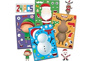 Christmas Stickers for Kids Ages 4-8: Fun Christmas Activities and Creative Classroom Rewards