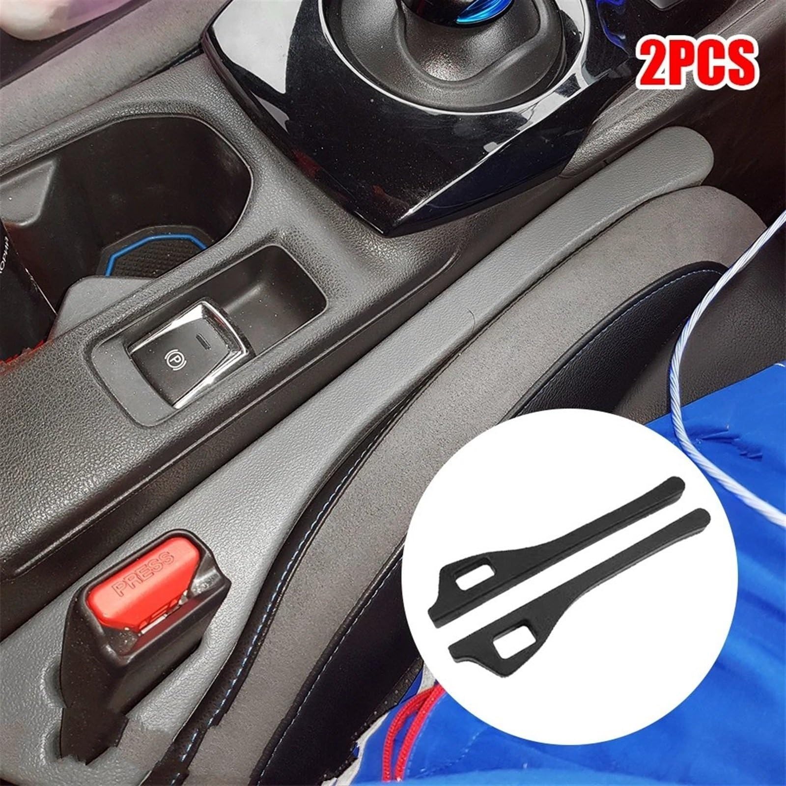 WSDUILA 2 Pièces Remplissage De Siège De Voiture Pour Seat Cupra Formentor/ Cupra Born/Cupra Leon, Bande De Remplissage D'espace Latéral De Siège De Voiture - 11