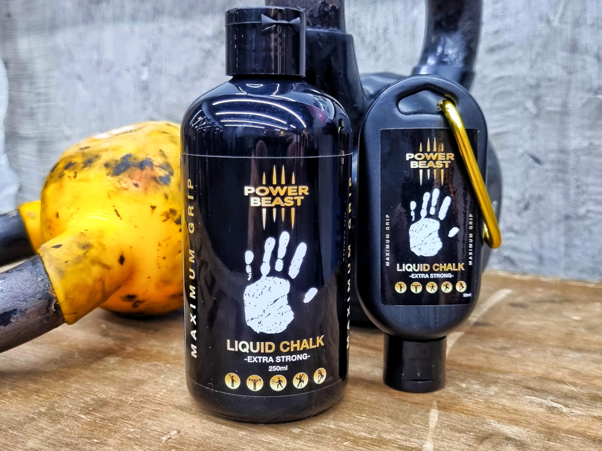 Magnesite Liquida, Climbing Chalk, Liquid Chalk, Gesso Liquido, Cross Training, Grip, Calisthenics, Sollevamento Pesi, Arrampicata, Pole Dance, 250ML+50Ml.