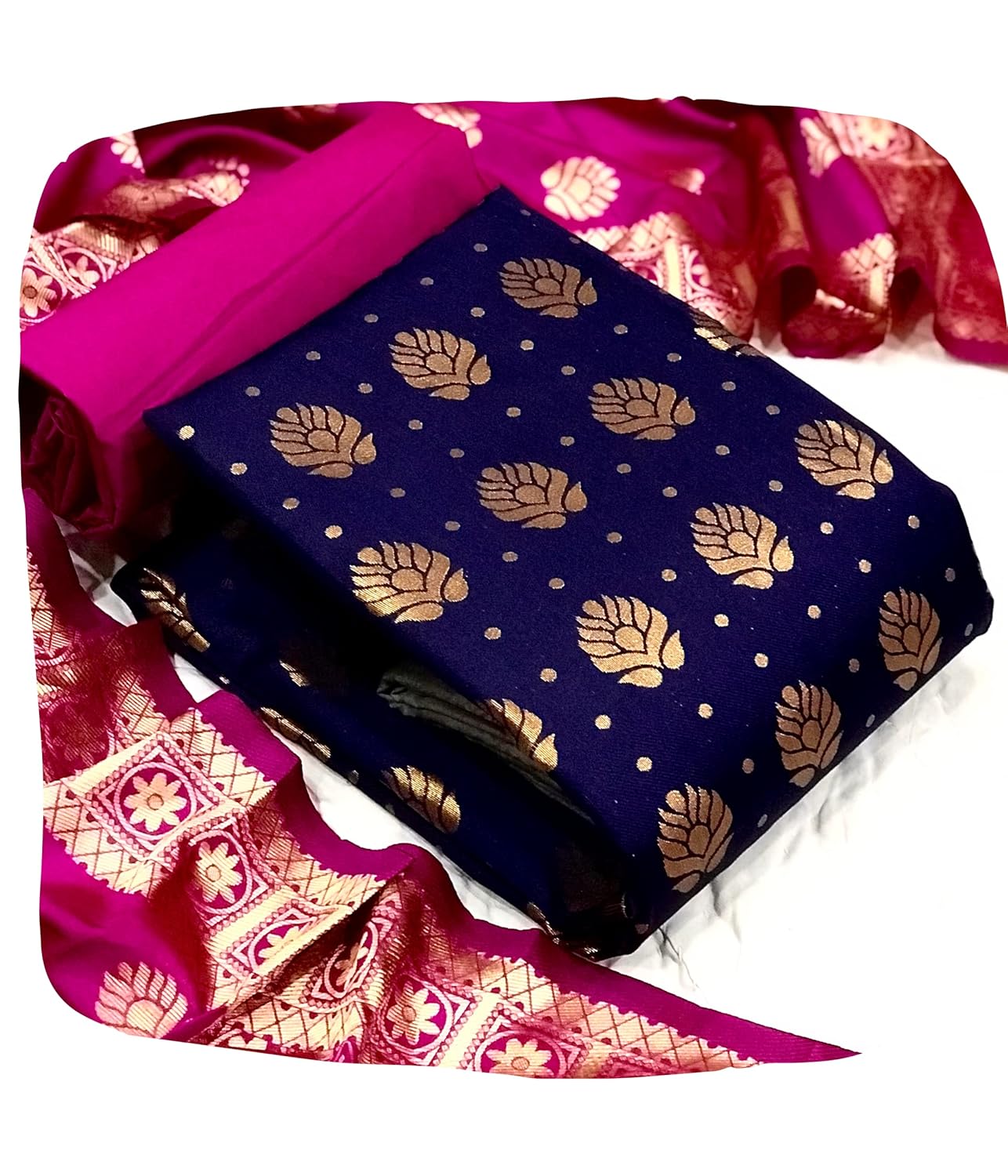 EthnicJunction Women’s Knee Length Dress Material (EJ4034-441-Kamal-Navy_Navy Blue_Free Size) EthnicJunction Women’s Knee Length Dress Material (EJ4034-441-Kamal-Navy_Navy Blue_Free Size)