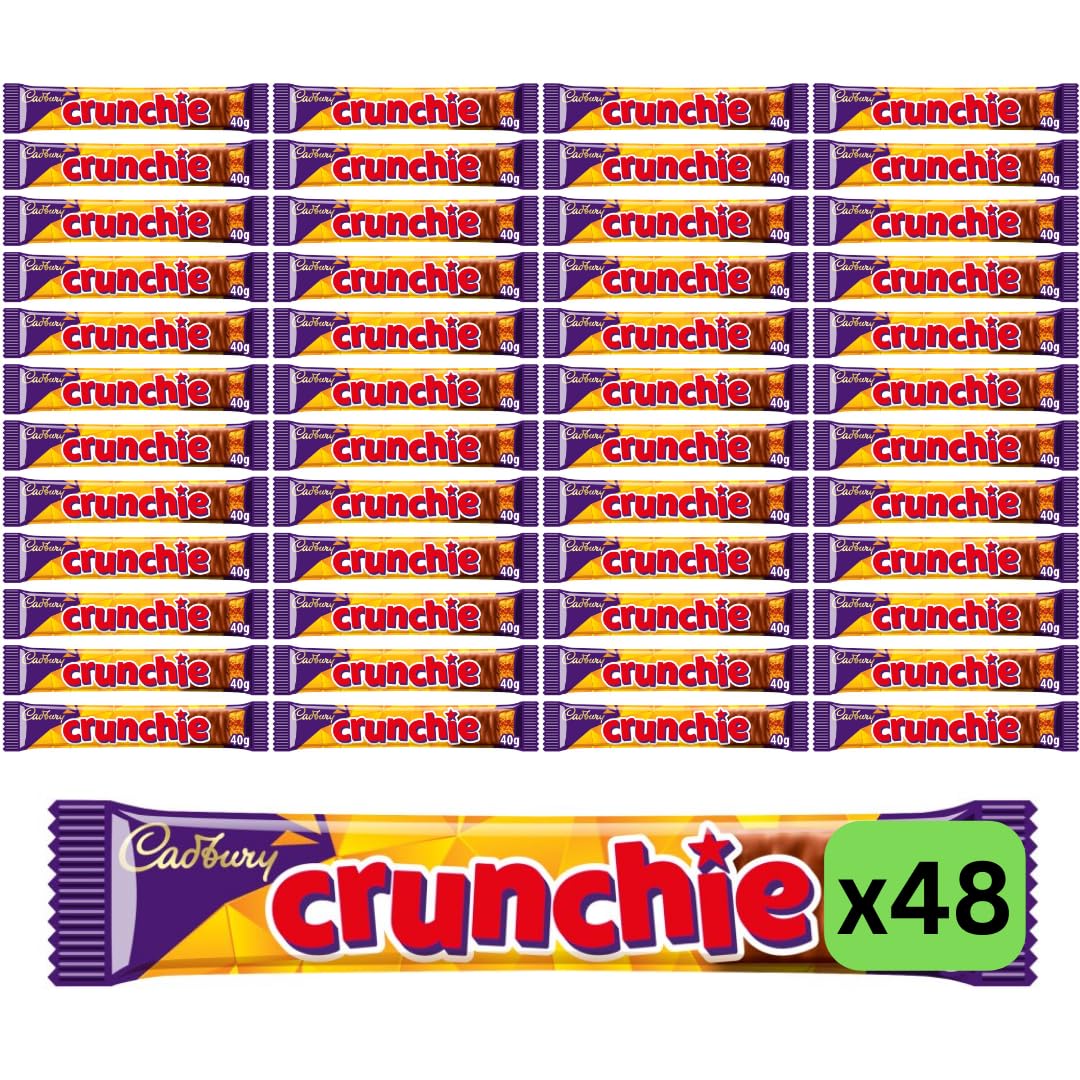 Full Box Cadburys Chocolate bars (48x40g Crunchie)