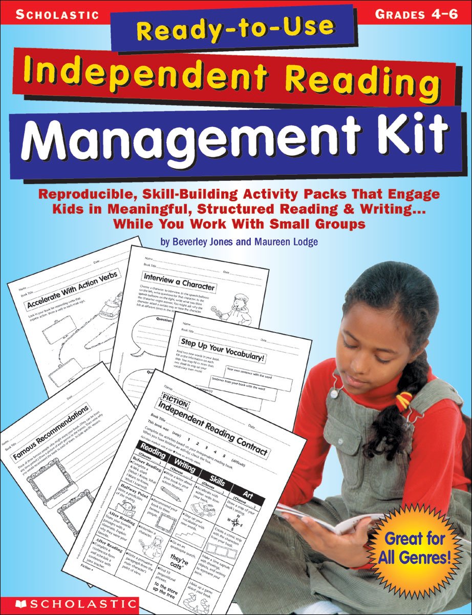Buy Ready-to-Use Independent Reading Management Kit: Grades 4 6: Reproducible skill-building Activity Packs that Engage Kids in Meaningfull,: ... & Writing…While You Work With Small Groups — BookShops.in