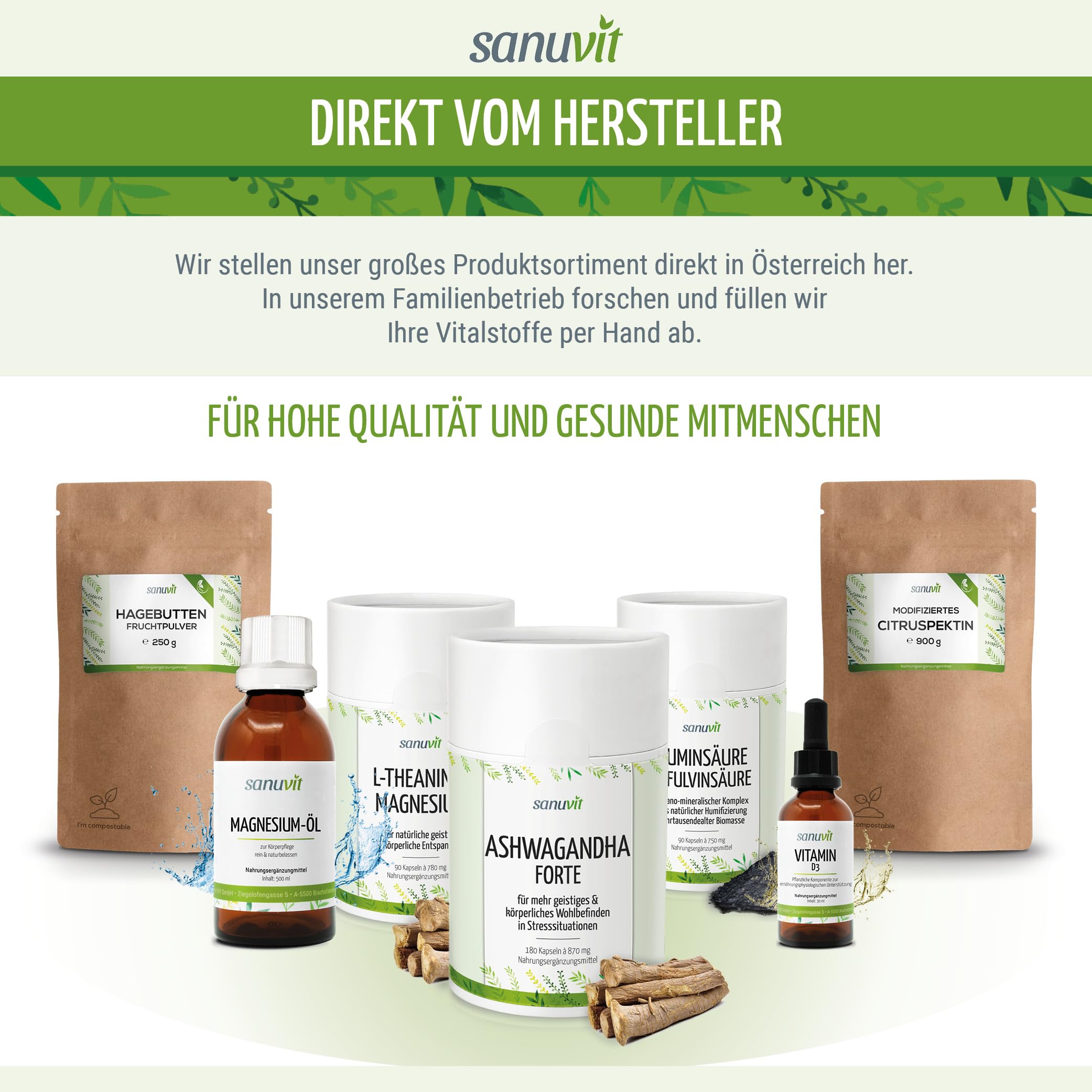 Sanuvit Antiox-Max 60 Kapseln - Reinstoffprodukt direkt vom Hersteller (hypoallergene Manufaktur)